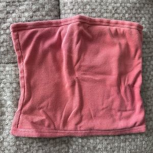 Pink tube top